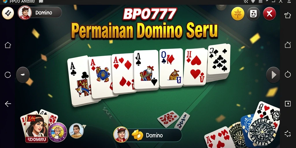 Antarmuka permainan BPO777 yang menarik dan fungsional.