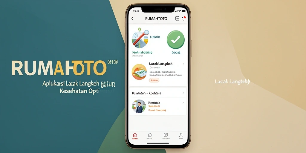 Tampilan antarmuka RUMAHTOTO yang sederhana dan informatif.